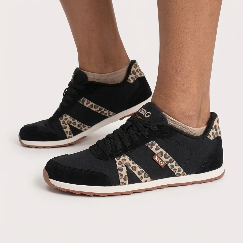 XeroShoes - Wynn - Womens - Black / Leopard - Image 13
