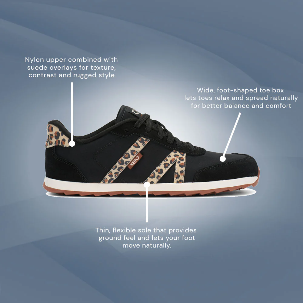 XeroShoes - Wynn - Womens - Black / Leopard - Image 6