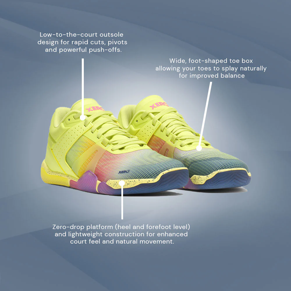 XeroShoes - X1 Low - Basketball Shoe - Womens - Sunny Lime - Image 6