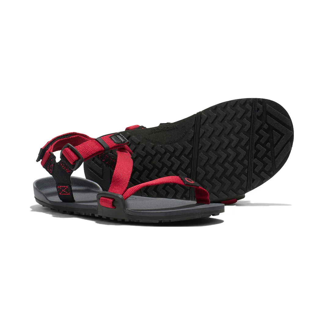 XeroShoes - Z-Trail - Kids - Charcoal / Red Pepper - Image 5